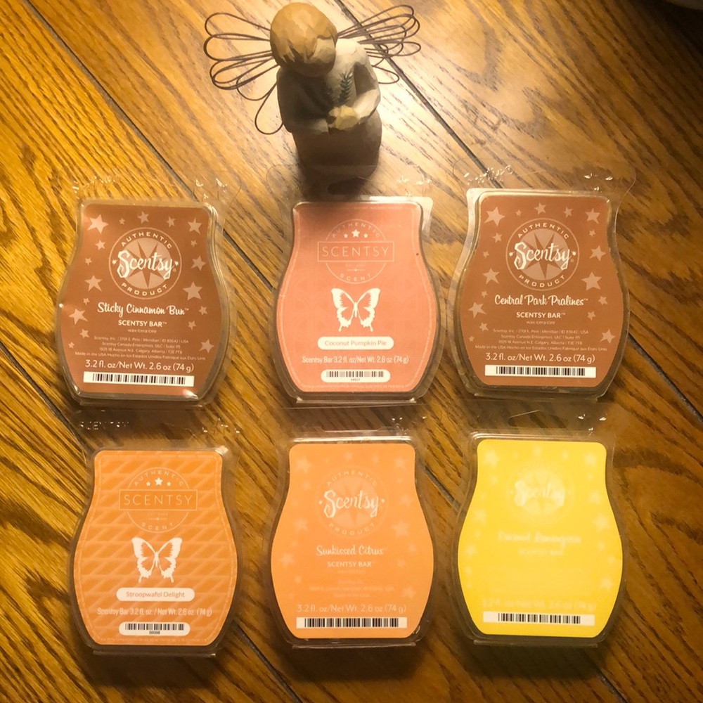 Scentsy Wax Bars (includes 6 wax bars)